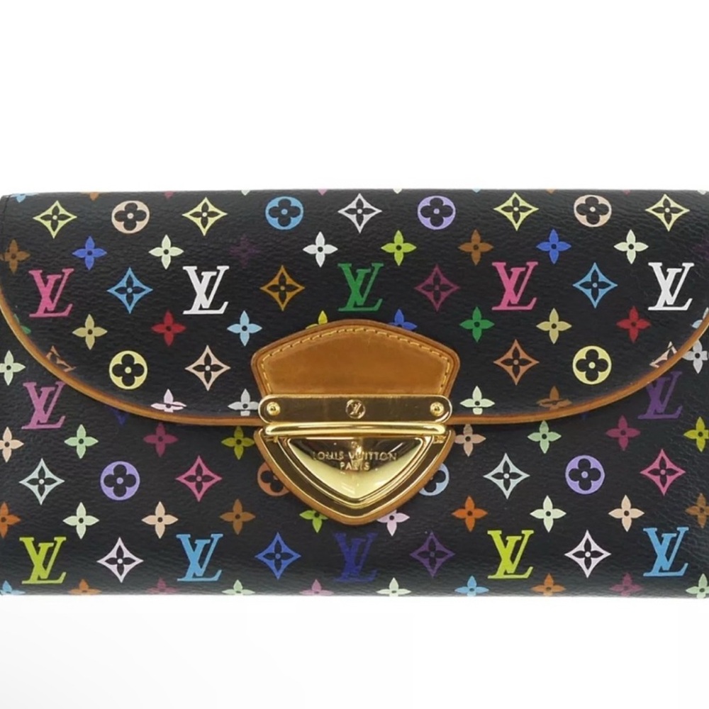 Louis Vuitton Portefeuille Eugenie X Takashi Murakami Multicolor Monogram